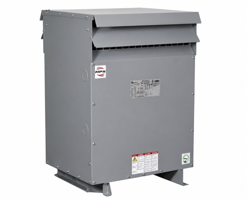 Hammond Power Solutions 225 kVA Three Phase Dry Type Transformer: 480V - 120, 208YV (SG3A0225KB)