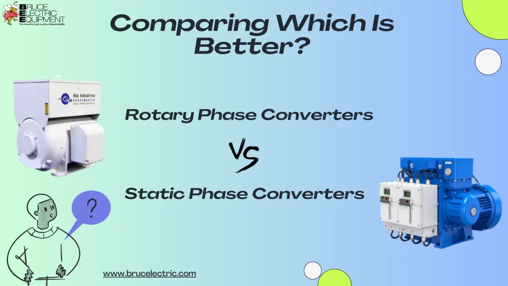 Comparing Rotary asn Static Phase Converters Which Is Better