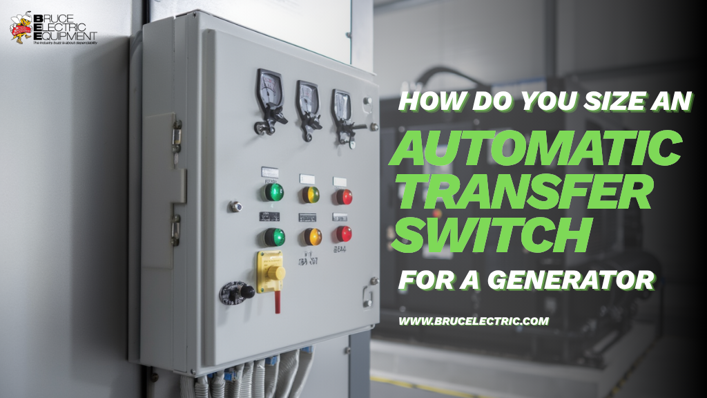 How do you size an Automatic Transfer Switch for a Generator 