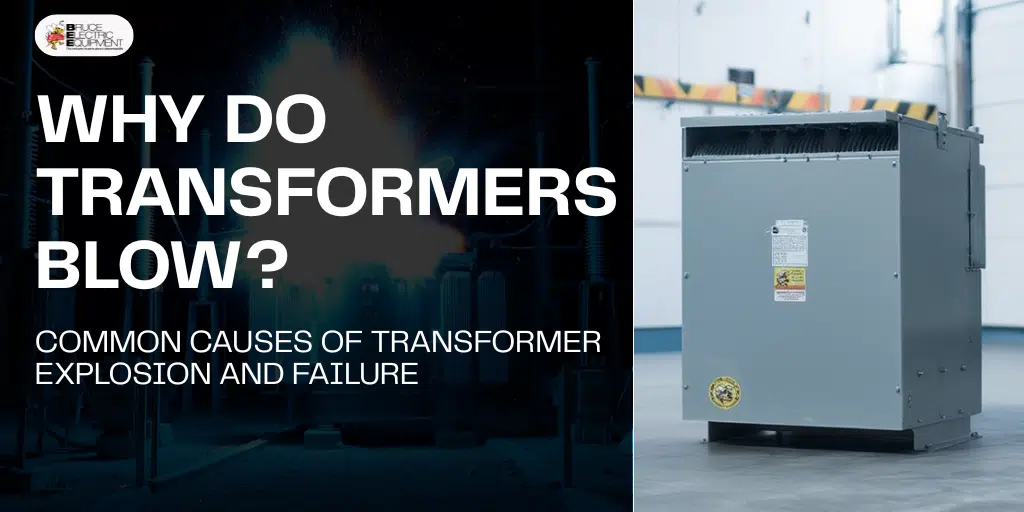 Why Do Transformers Blow? Common Causes of Transformer Explosion and Failure | Bruce Electric Equipment Corp. Why Do Transformers Blow